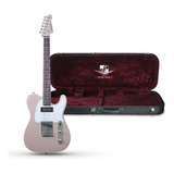 Guitarra Studebaker Starliner Plus S P90 Shell Pink + Case
