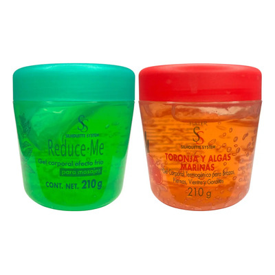 Kit Gel Reduce-me Y Gel Termogenico Reductor Toronja Fuller Fragancia Mentol Y Alcanfor Toronja Y Algas Marinas