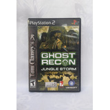 Tom Clancys Ghost Recon Jungle Storm Ps2 Físico Usado