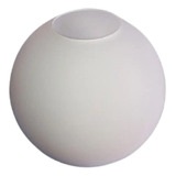 Vidro Globo/bola/esfera 12cm Diâmetro Vidro Fosco Interlumi