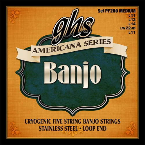 Cuerdas De Banjo Pf 200