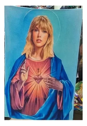 Frazada Cobija Artista San Taylor Swift Suave 100x160  Cm