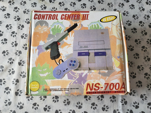 Console Ns-700a Control Center 3 Completo ( Nes Clone )