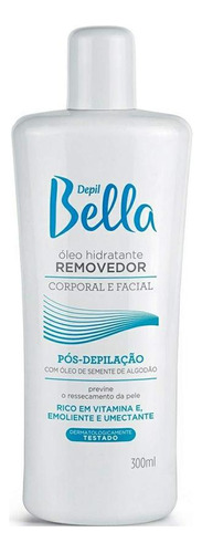 Óleo Hidratante Depil Bella Removedor Algodão 300ml