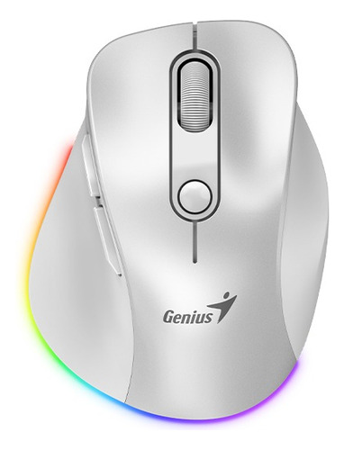 Mouse Genius Ergo 9000s Pro Blanco Perla          