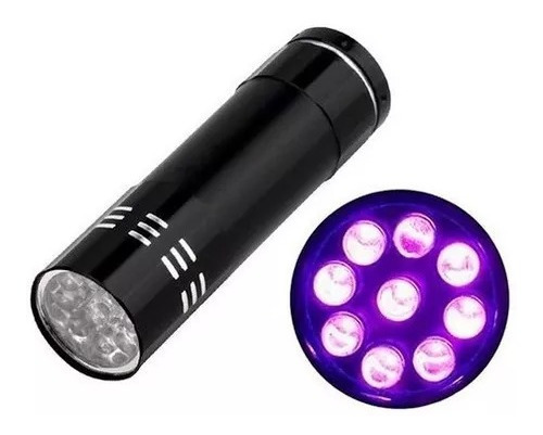 Linterna Portable Luz Ultravioleta Uv Billetes Falsos