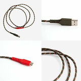 Linea Plus Trenzado De Carga Usb Cable De A A Micro Usb...
