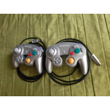 Control Gamecube Original Plateado