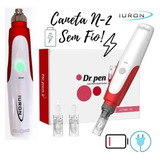  Dr Pen Dermapen N2 W Sem Fio Bateria Microagulhamento Full