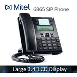 Mitel 6865 6865i Teléfono Voip 3.4  128x48 Píxeles Pa...