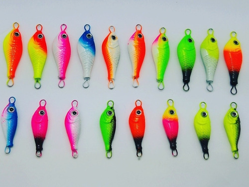 Kit 10 Jumping Jig Pindoca 15 E 20 Gramas C/20 Sup Hook !!