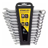 Juego Set Llaves Combinadas Stanley 12 Piezas Mm Mt97569