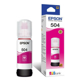 Botella De Tinta Epson 504 Magenta