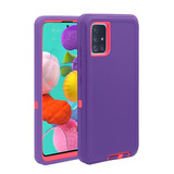 Funda De Uso Rudo 3 En 1 Para Samsung Galaxy A51