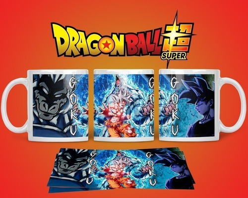 Diseños Plantillas Tazas Dragon Ball Super Sublimación M4