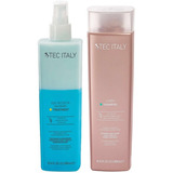 Tec Italy Kit Lumina Shampoo Rubios Y Due Faccetta 300ml C/u