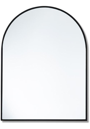 Espejo Arco Medio Punto Curvo 60x40 Cm Con Marco Deco