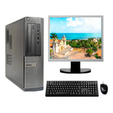 Cpu Dell 390/790/990 Core I5 2ªg 4gb Ram 1tb + Monitor 17