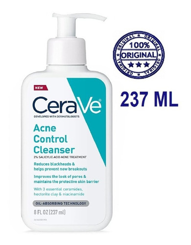 Cerave Limpiador Acne Control 