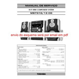 Esquema E Serv Som Toshiba Ms7313cd  Ms7313  Ms 7313  Em Pdf