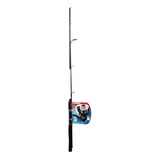 Caña Pesca Spinning Waterdog Combo Con Superspin 2102 + Reel