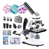 Microscopio 40x-1600x  Estudiantes Adultos Con Microscopio