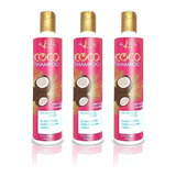 Nekane Coco Shampoo Pack De 3 Pzs 300g C/u