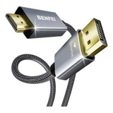 Benfei 4k Displayport A Hdmi Cable 6 Pies [carcasa Aluminio,