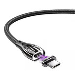 Cable Magnetico Usb Tipo C Carga Rapida Datos 5a / 40w /1.5m