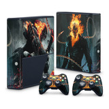 Skin Para Xbox 360 Super Slim Adesivo - Modelo 198