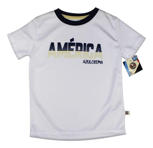 Playera Niño Club América Original Aguilas Ligera Poliester