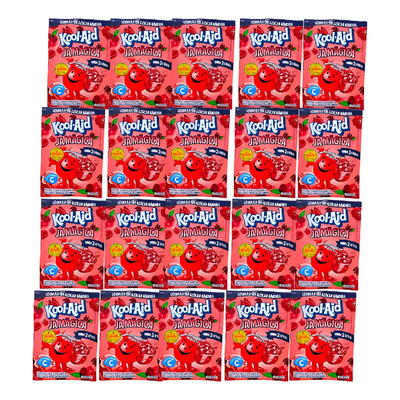 20 Sobres Kool-aid Jamagica (jamaica) De 15g - Rinde 2lt C\u002Fu | Envío gratis