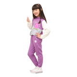 Conjunto Infantil Moletom Estiloso Moda Estilo Blogueirinha