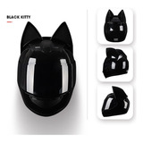 Cascos De Moto Orejas De Gato Casco Personalidad Cara