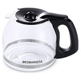 Besbarista Jarra De Vidrio De Repuesto De 12 Tazas, Compatib