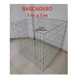 1 Jaula Rascadero 1 X 1 Cal 10/12 Galvanizado.