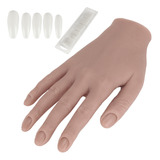 Maniquí De Silicona Para Practicar Manicura, Mano De Entrena