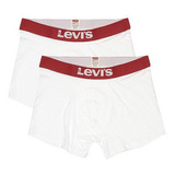 Boxer Levi\'s Hombre Boxer Brief - 2 Pack White