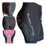 Lycra Corta Dama Badana Ciclismo Mtb 