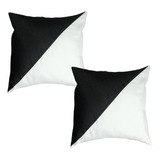 Pack X 2 Almohadones Pequeños 35x35 Funda Desmontable