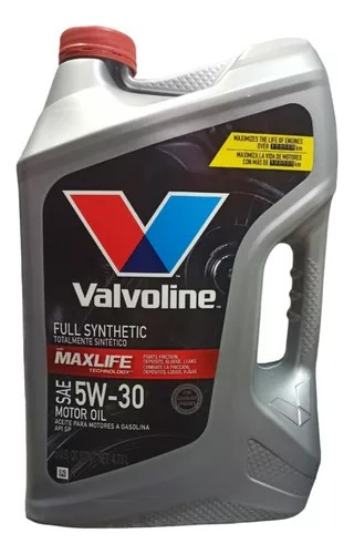 Valvoline Advanced 5w30 X 5l High Milage Sintético Dexos 1