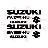Suzuki En125-hu Huracan Calcomanias Stickers En 125 
