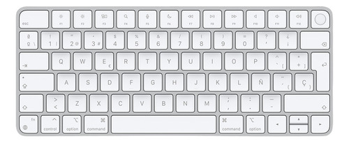 Teclado Bluetooth Apple Magic Con Touch Id Qwerty Inglés Int