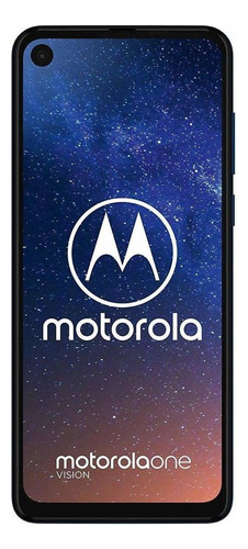 Motorola One Vision 128 Gb  4 Gb Ram Azul Open Box