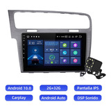 Estéreo Android 10 Carplay 2gb Para Vw/volkswagen/golf 7 Gps