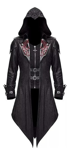 U Chaqueta Con Capucha Style Gothic Assassin Creed Steampunk