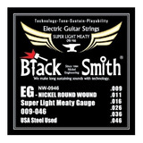 Cuerdas Guitarra Electrica 09-46 Hibridas Blacksmith Nw0946 