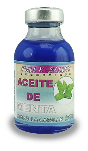 Aceite Capilar De Menta 25ml Fullkbello - mL a $310