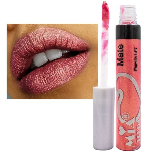 Labial Indeleble Acabado Mate Color Caramelo