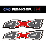 Calcos 4x4 Ford Ranger 2019-2023